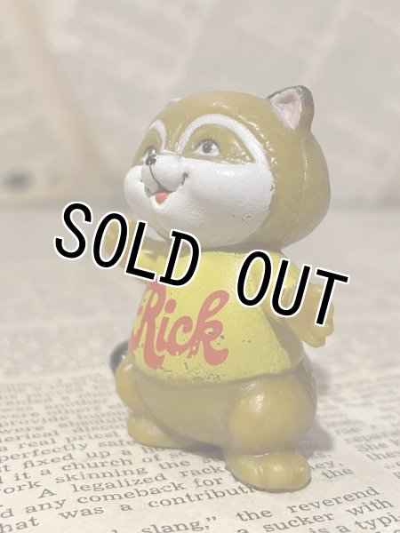 画像2: Shirt Tales/PVC Figure(80s/Rick Raccoon) (2)