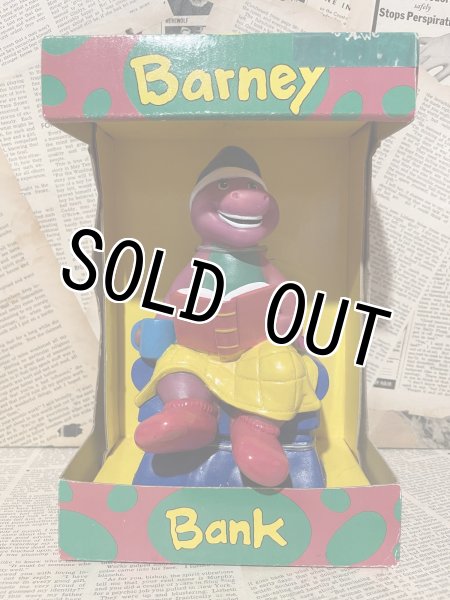 画像1: Barney/Coin bank(90s/MIB) KI-011 (1)