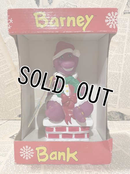 画像1: Barney/Coin bank(90s/MIB) KI-012 (1)