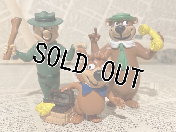 画像1: Yogi Bear/PVC Figure set(80s/Comics spain) (1)