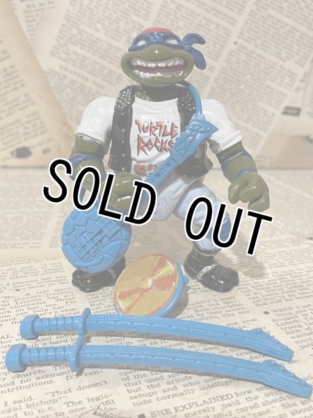 画像2: TMNT/Action Figure(Rock 'N Roll Turtles set/Loose) (2)