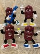 画像1: California Raisins/PVC Figure set(00s) (1)