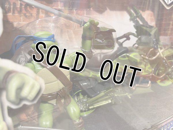 画像2: TMNT/Action Figure(2007/Leonardo Stunt Rider/MIB) (2)