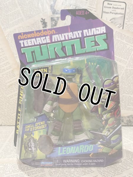 画像1: TMNT/Action Figure(2013/Battle Shell Leonardo/MOC) (1)