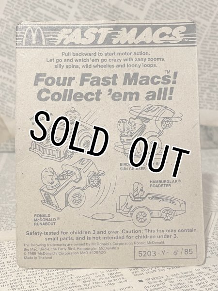 画像3: McDonald's/Fast Macs Car(Birdie/MOC) (3)