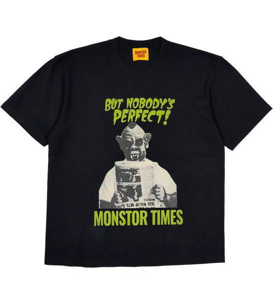 画像1: MONSTOR TIMES/Greeting Tee Shirt ( BUT NOBODY'S PERFECT! ) AP-008 (1)