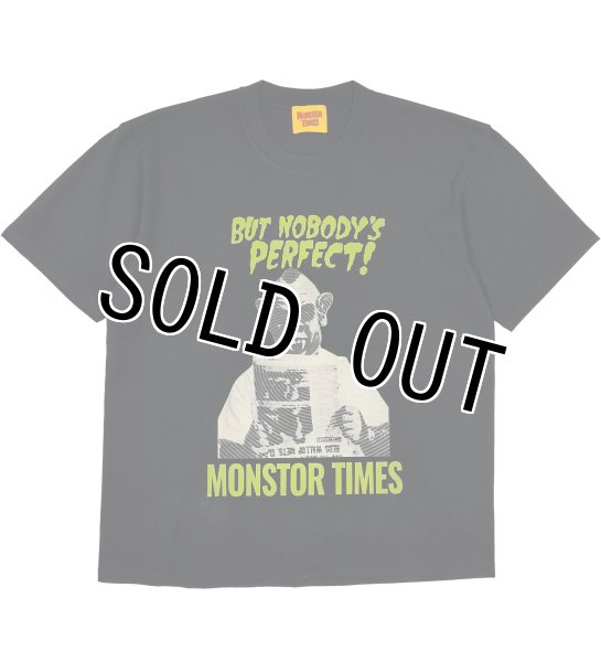 画像1: MONSTOR TIMES/Greeting Tee Shirt ( BUT NOBODY'S PERFECT! ) AP-008 (1)