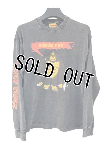 画像1: MONSTOR TIMES/The 8th of Wonder Tee Shirt LS ( BLACK ) AP-022 (1)