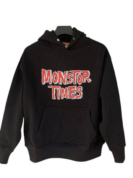 画像1: MONSTOR TIMES/HOODIE ( BLACK ) AP-029 (1)