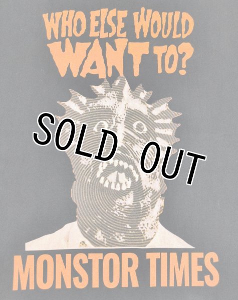 画像6: MONSTOR TIMES/Greeting Tee Shirt ( WHO ELSE WOULD WANT TO? ) AP-007 (6)