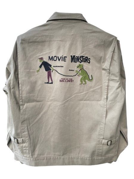 画像2: MONSTOR TIMES/Movie Monstor Work Jkt(IVORY) AP-031 (2)