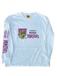 画像1: MONSTOR TIMES/Movie Monstor Tee Shirt LS ( WHITE ) AP-033 (1)