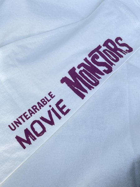 画像3: MONSTOR TIMES/Movie Monstor Tee Shirt LS ( WHITE ) AP-033 (3)