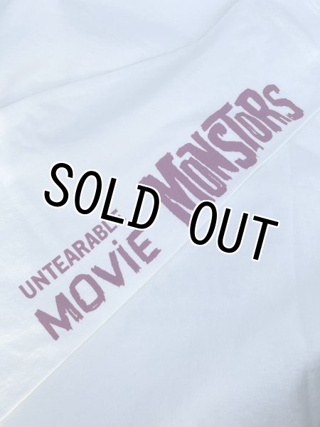 画像3: MONSTOR TIMES/Movie Monstor Tee Shirt LS ( WHITE ) AP-033 (3)