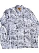 画像1: MONSTOR TIMES/Monstor Instructions Shirt LS ( IVORY ) AP-037 (1)