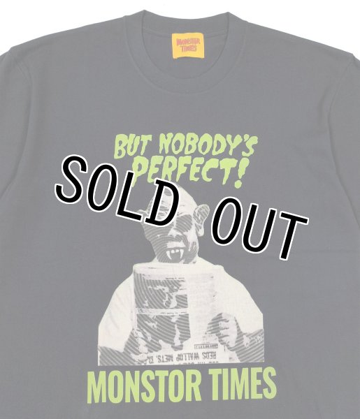 画像2: MONSTOR TIMES/Greeting Tee Shirt ( BUT NOBODY'S PERFECT! ) AP-008 (2)