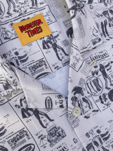 画像4: MONSTOR TIMES/Monstor Instructions Shirt LS ( IVORY ) AP-037 (4)