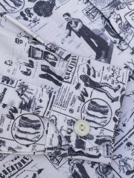 画像5: MONSTOR TIMES/Monstor Instructions Shirt LS ( IVORY ) AP-037 (5)