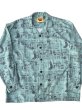 画像1: MONSTOR TIMES/Monstor Instructions Shirt LS ( GREEN ) AP-038 (1)