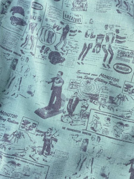 画像3: MONSTOR TIMES/Monstor Instructions Pants ( GREEN ) AP-036 (3)