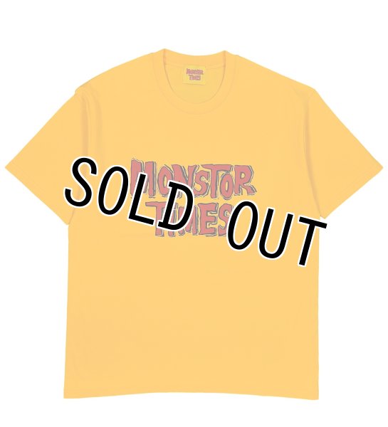 画像1: MONSTOR TIMES/Tee Shirt ( Yellow ) AP-005 (1)