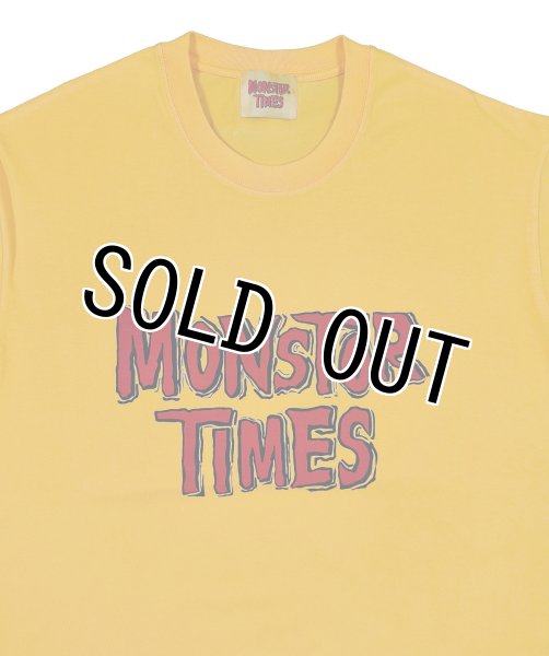 画像2: MONSTOR TIMES/Tee Shirt ( Yellow ) AP-005 (2)