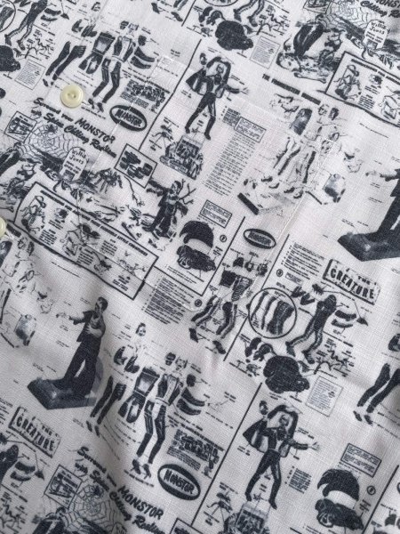 画像3: MONSTOR TIMES/Monstor Instructions Shirt SS ( IVORY ) AP-048 (3)