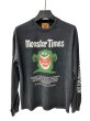 画像1: MONSTOR TIMES/I'M A MONSTOR Tee Shirt LS ( BLACK ) AP-013 (1)