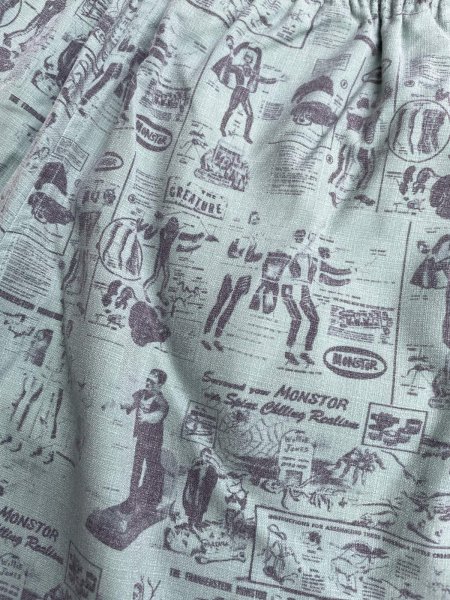 画像4: MONSTOR TIMES/Monstor Instructions Shorts ( GREEN ) AP-051 (4)