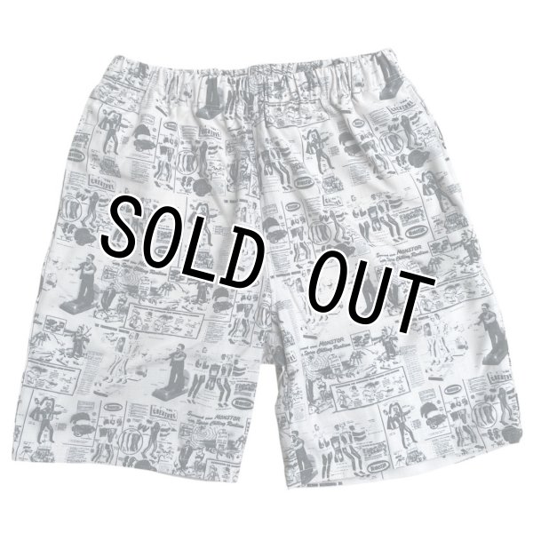 画像1: MONSTOR TIMES/Monstor Instructions Shorts ( IVORY ) AP-050 (1)