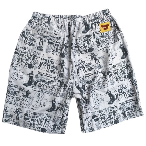 画像2: MONSTOR TIMES/Monstor Instructions Shorts ( IVORY ) AP-050 (2)