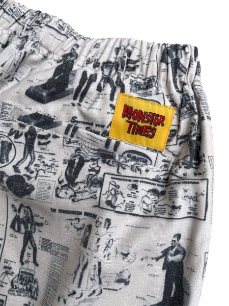 画像3: MONSTOR TIMES/Monstor Instructions Shorts ( IVORY ) AP-050 (3)