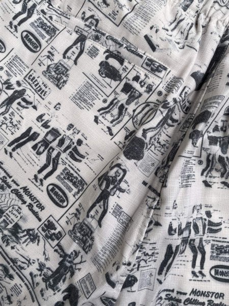 画像4: MONSTOR TIMES/Monstor Instructions Shorts ( IVORY ) AP-050 (4)