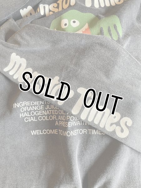 画像3: MONSTOR TIMES/I'M A MONSTOR Tee Shirt LS ( BLACK ) AP-013 (3)