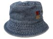 画像1: MONSTOR TIMES/Bucket Hat ( Dark Blue ) AP-056 (1)