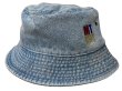 画像1: MONSTOR TIMES/Bucket Hat ( Original Blue ) AP-055 (1)