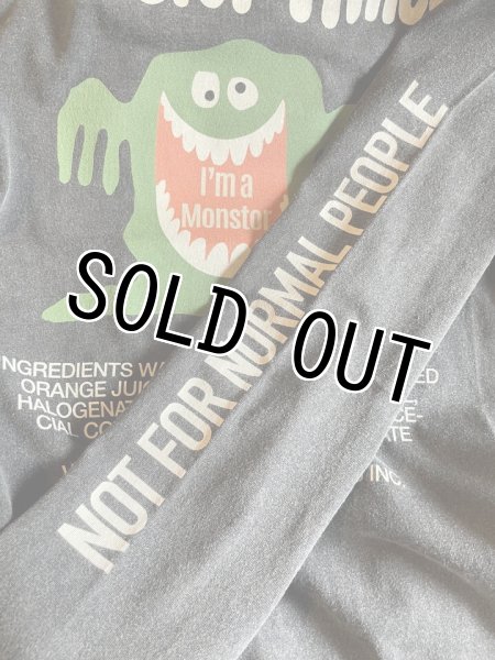 画像4: MONSTOR TIMES/I'M A MONSTOR Tee Shirt LS ( BLACK ) AP-013 (4)