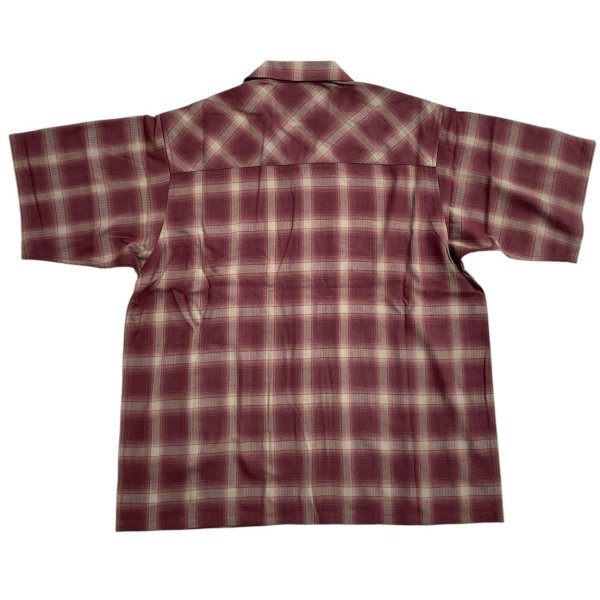 画像2: MONSTOR TIMES/MT BARUDEN Check Shirt SS ( BROWN ) AP-059 (2)