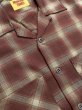 画像3: MONSTOR TIMES/MT BARUDEN Check Shirt SS ( BROWN ) AP-059 (3)