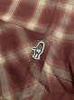 画像4: MONSTOR TIMES/MT BARUDEN Check Shirt SS ( BROWN ) AP-059 (4)