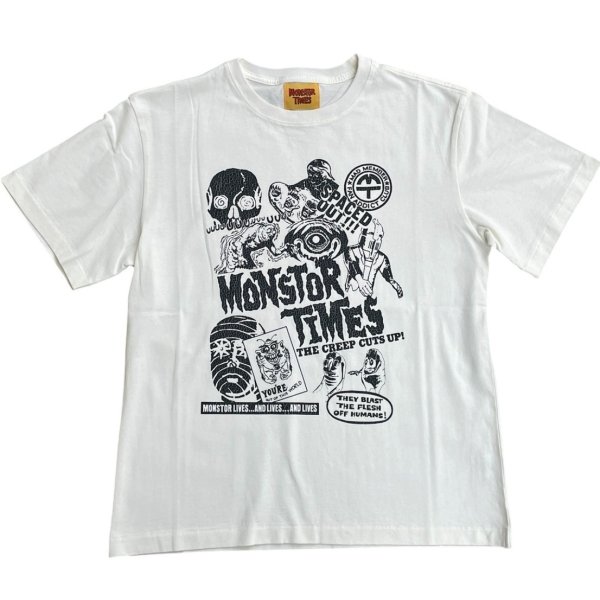 画像1: MONSTOR TIMES/Monstor Special 1 Tee Shirt ( WHITE ) AP-060 (1)