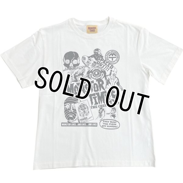 画像1: MONSTOR TIMES/Monstor Special 1 Tee Shirt ( WHITE ) AP-060 (1)