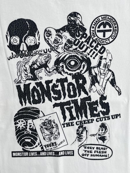 画像2: MONSTOR TIMES/Monstor Special 1 Tee Shirt ( WHITE ) AP-060 (2)