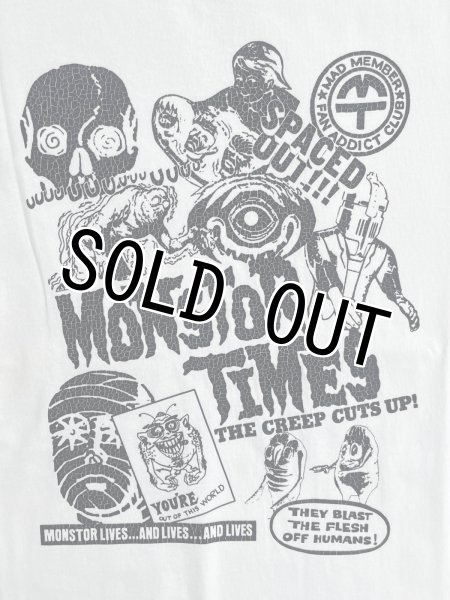 画像2: MONSTOR TIMES/Monstor Special 1 Tee Shirt ( WHITE ) AP-060 (2)