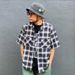 画像5: MONSTOR TIMES/MT BARUDEN Check Shirt SS ( BROWN ) AP-059 (5)