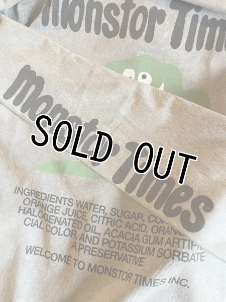 画像3: MONSTOR TIMES/I'M A MONSTOR Tee Shirt LS ( GRAY ) AP-014 (3)