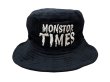 画像1: MONSTOR TIMES/Bucket Hat ( BAT & SKULL ) AP-078 (1)