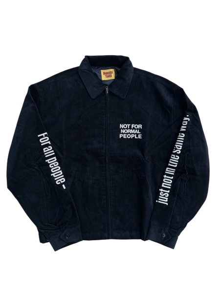 画像2: MONSTOR TIMES/BAT & SKULL Jacket ( BLACK ) AP-084 (2)