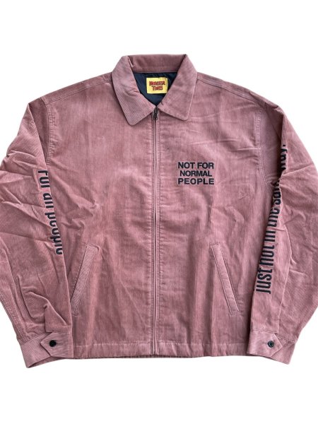 画像2: MONSTOR TIMES/BAT & SKULL Jacket ( PINK ) AP-083 (2)