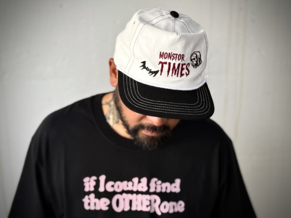 画像1: MONSTOR TIMES/MONSTOR CAP ( BAT & SKULL ) AP-001 (1)